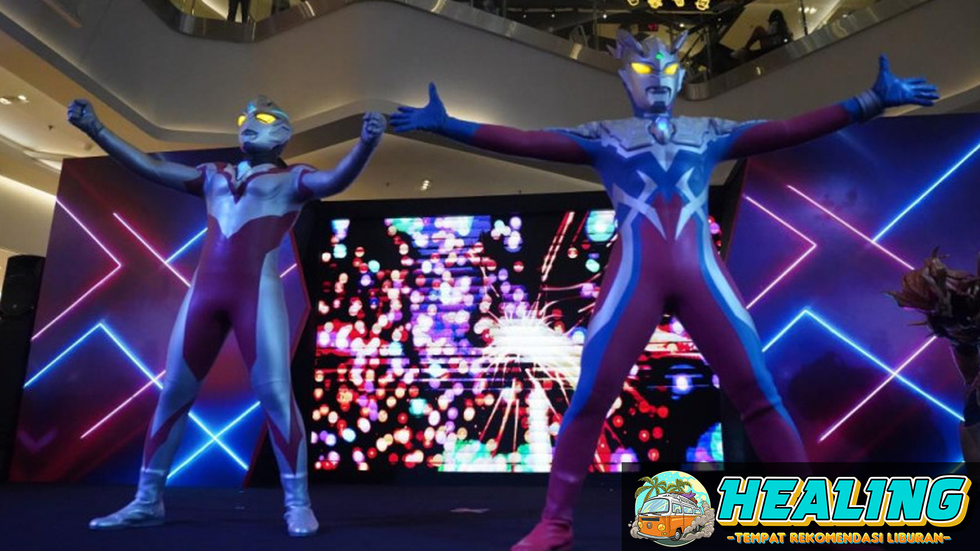 Serunya Acara Ultraman di Neo Soho Mall