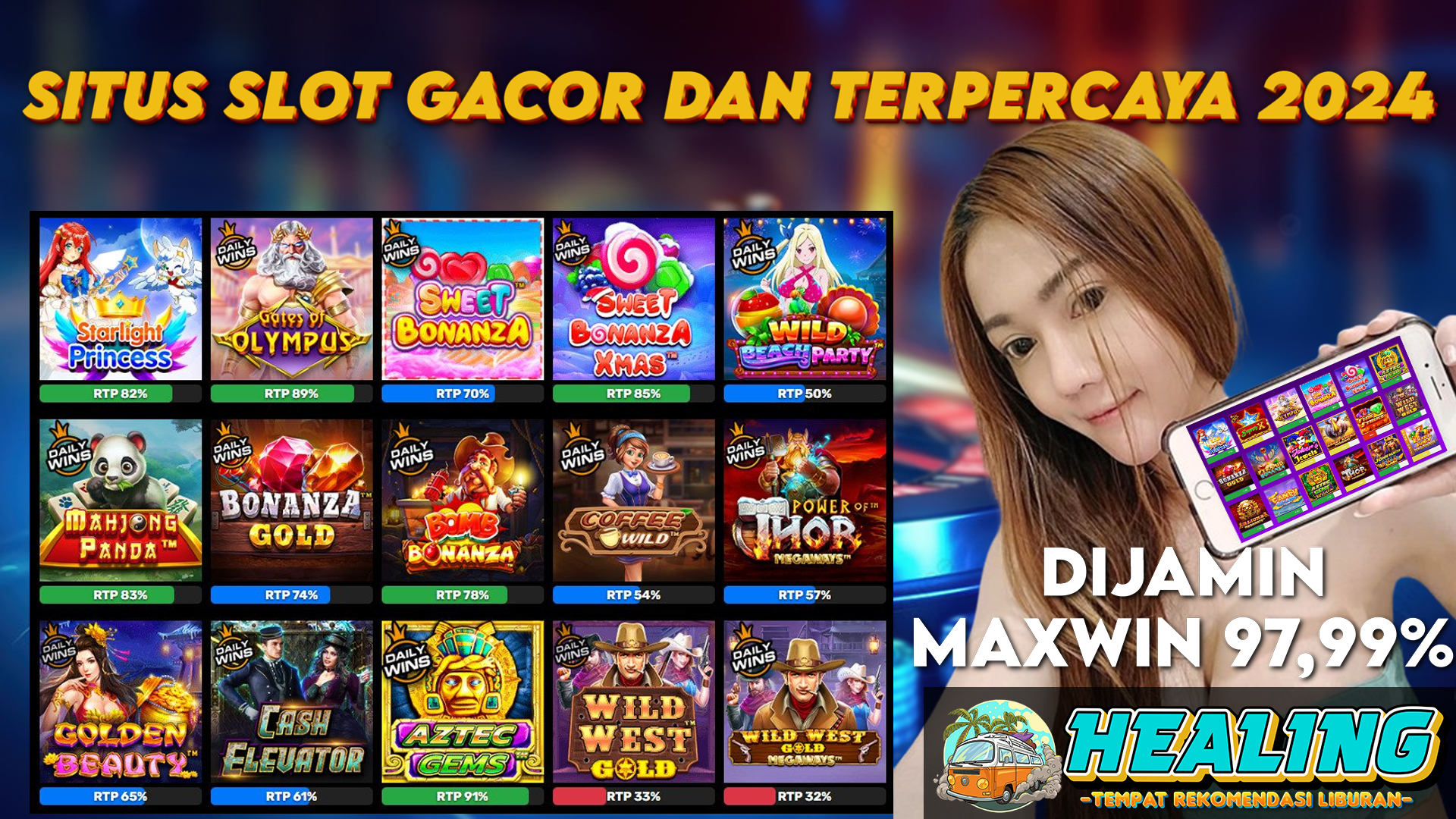 Situs Online Slot Gacor Dengan RTP Live Tergacor