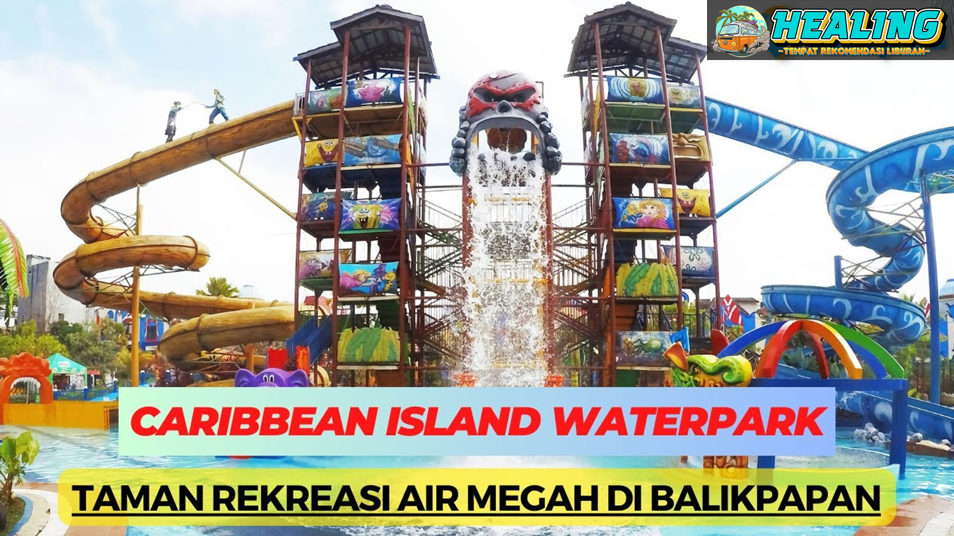 Sensasi Liburan di Caribbean Island Water Park Balikpapan