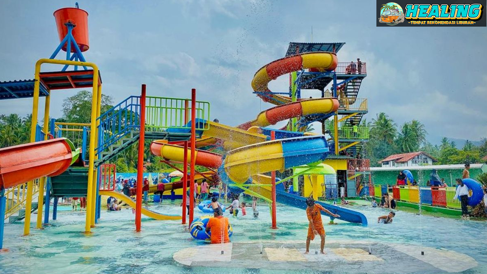 Menyelami Pesona Batang Tabik Waterpark di kota Payakumbuh