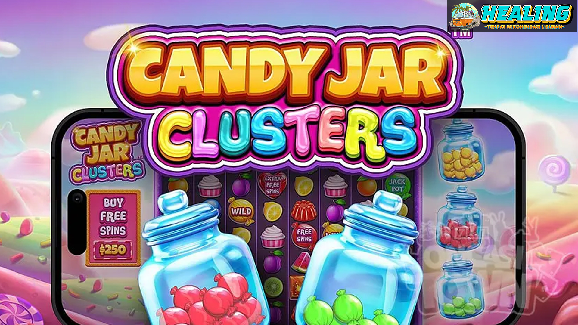 Langkah-langkah Mudah Dapatkan Scatter Candy Jar Clusters