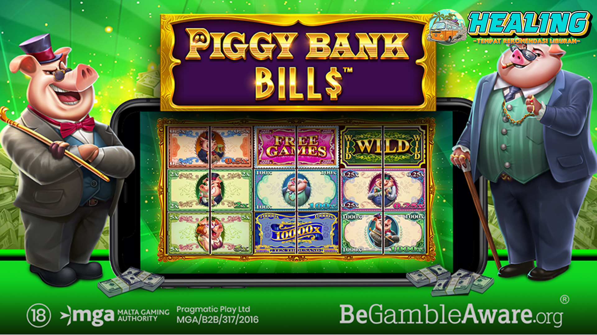 Tips Gampang Jackpot dengan Piggy Bank Bills Slot