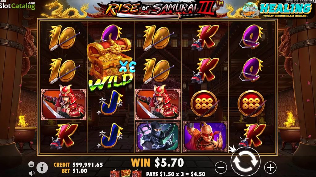 Slot Terbaik Maxwin Bermain Rise of Samurai III