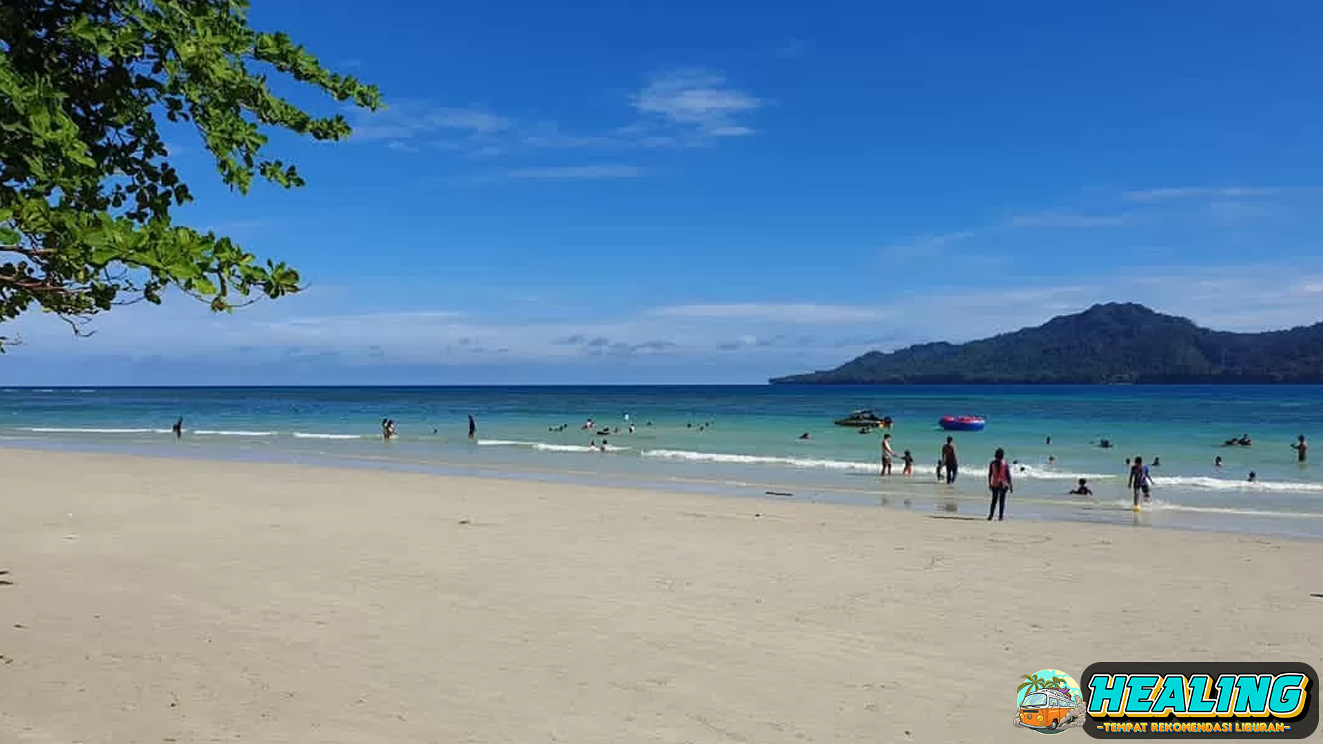 Keindahan Alam dan Permainan Air di Pantai Natsepa