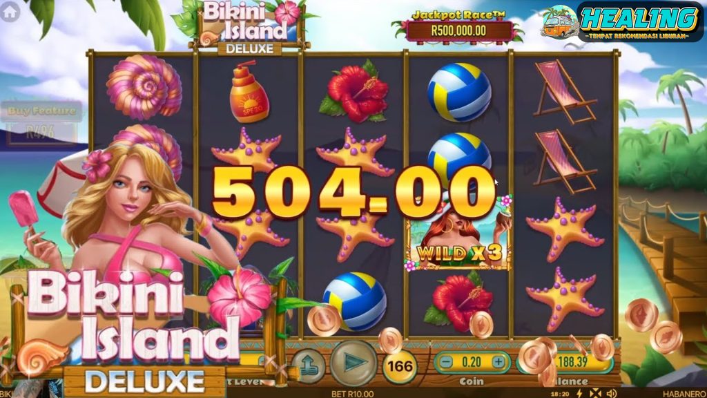 Buruh Mainkan Bikini Island Deluxe Bett 400 Perak Jackpot