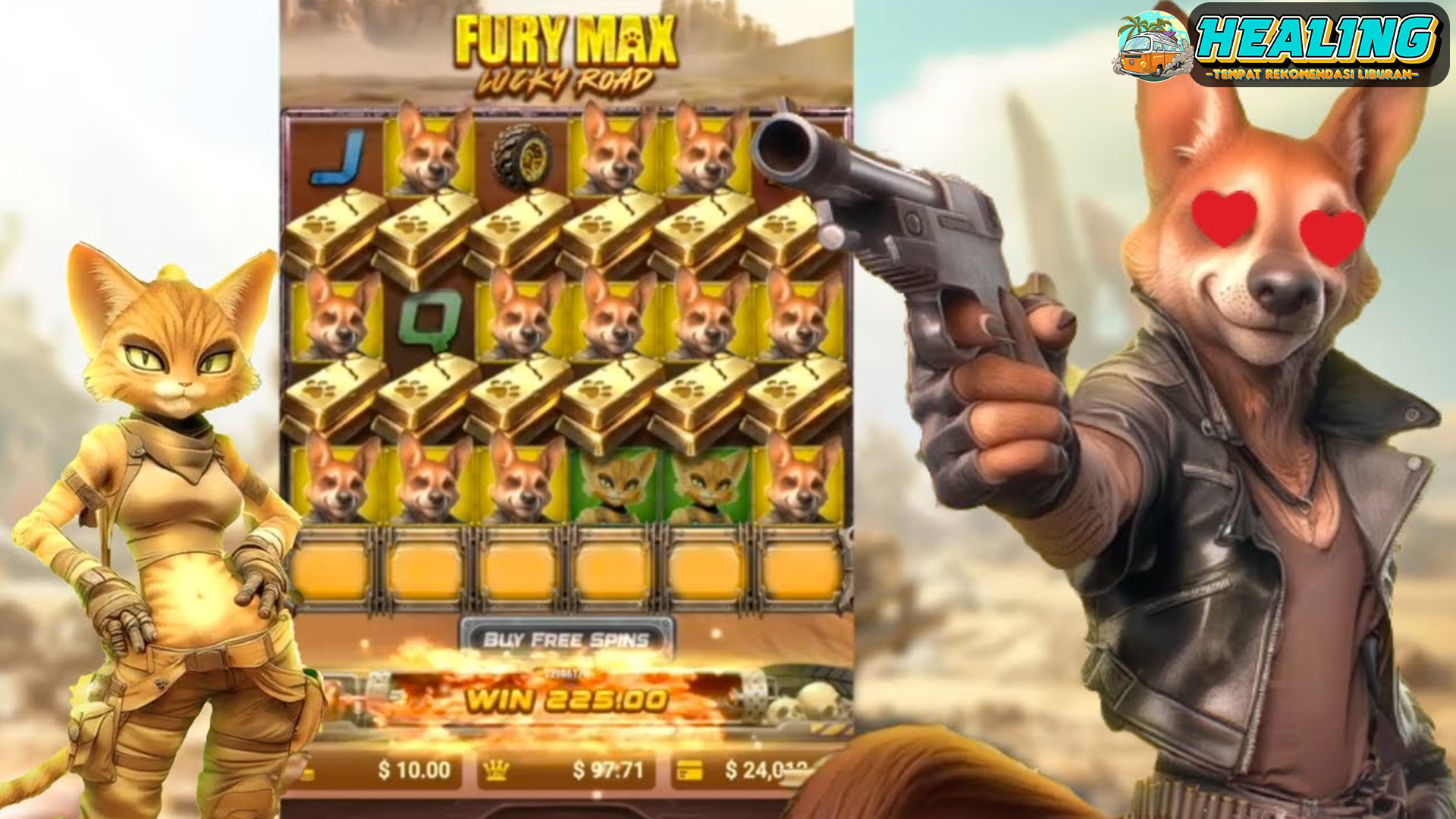 Peluang Slot Gacor Fury Max Lucky Road RTP 97% Maxwin