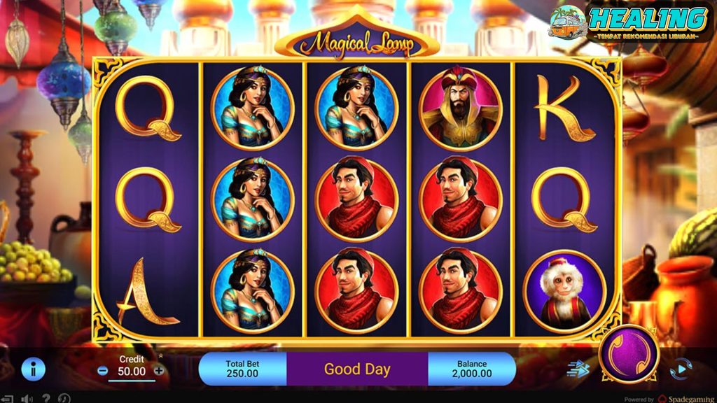 Terbang Bersama Genie: Slot Gacor Magical Lamp SpadeGaming