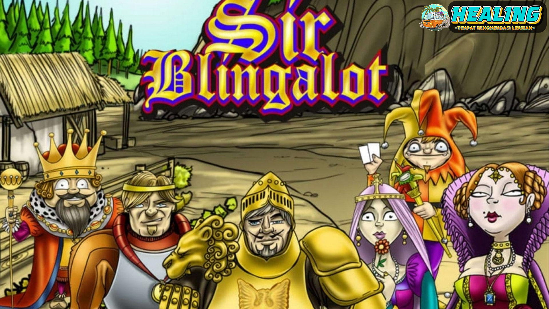 Sir Blingalot: Kesatria Glamor Berkilau di Dunia Slot Habanero!