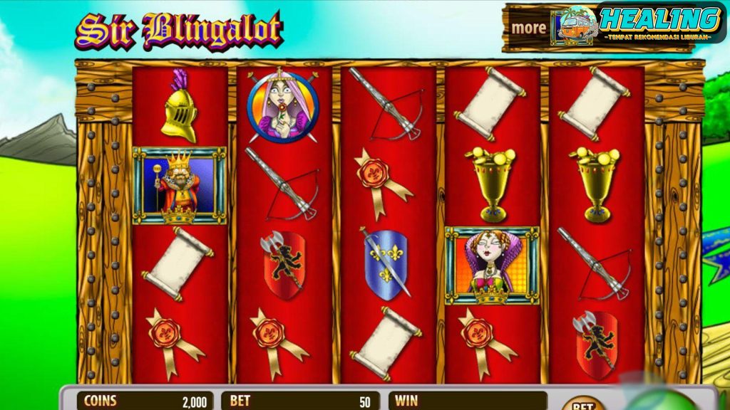 Sir Blingalot: Kesatria Glamor Berkilau di Dunia Slot Habanero!