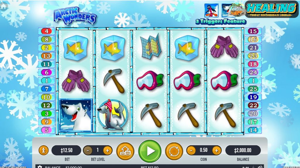 Dingin di Luar, Panas di Dalam: Bermain di Slot Arctic Wonders!