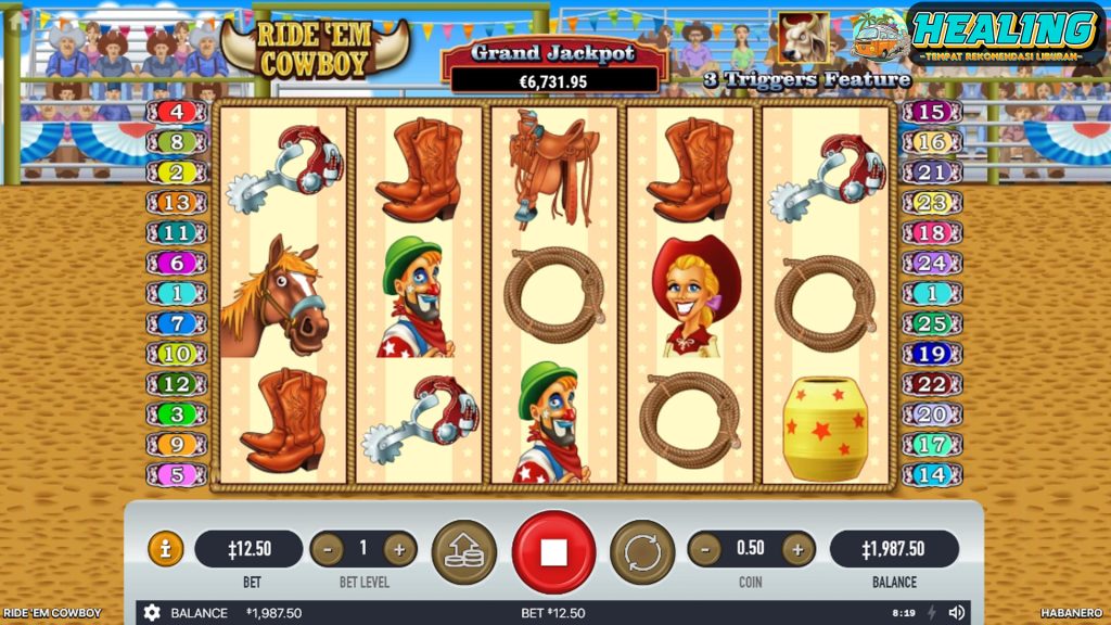 Menjelajah Barat Liar: Sensasi Slot Gacor Ride 'em Cowboy!