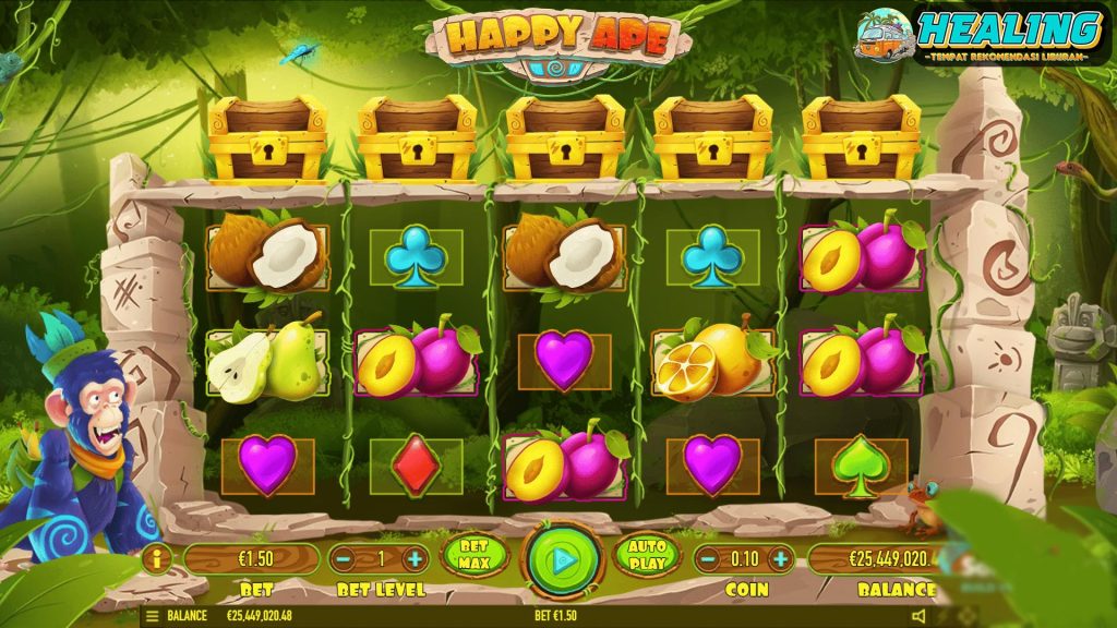 Happy Ape: Monyet Cerdas yang Bawa Hoki Besar di Slot Online!