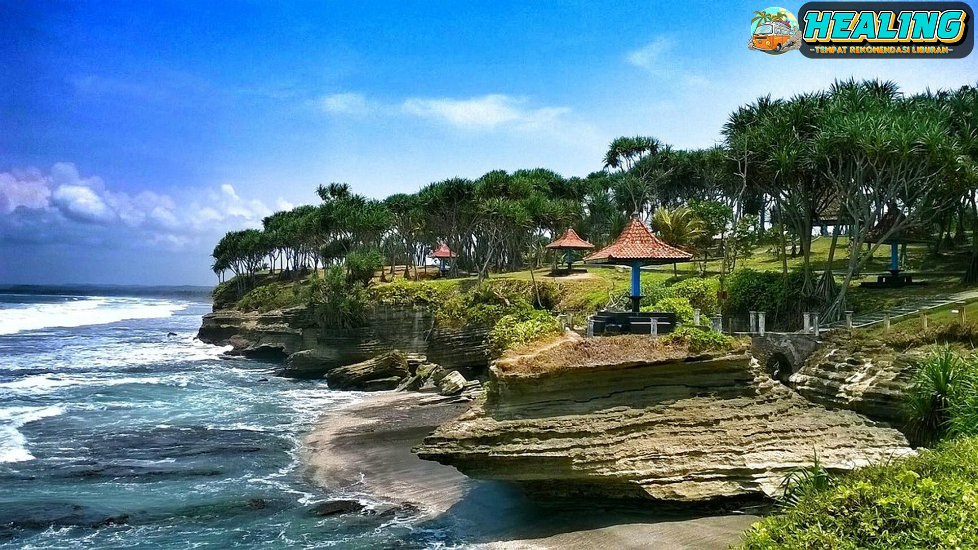 Pantai Batu Hiu: Pesona Alam Menyihir di Tengah Laut Selatan!